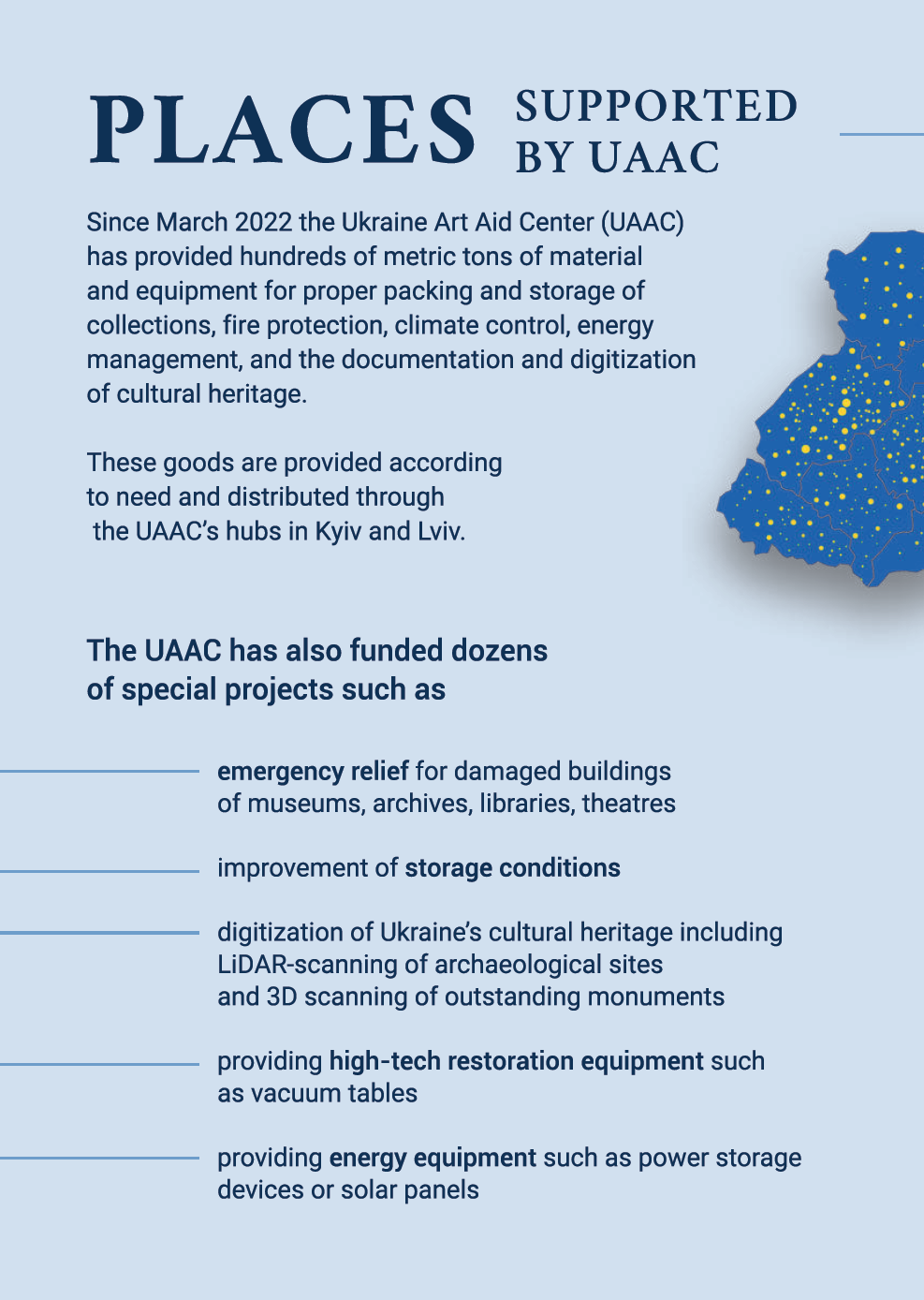 Uaac Ukraine Art Aid Center - Informationsbroschüre - Ernst von Siemens ...